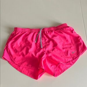 Pink Nike Running DriFit Shorts